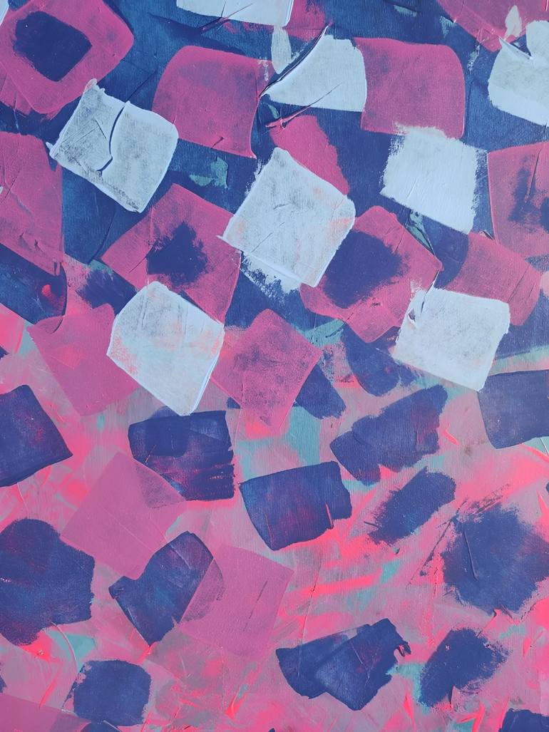 Original Abstract Expressionism Abstract Painting by Vafa Majidli