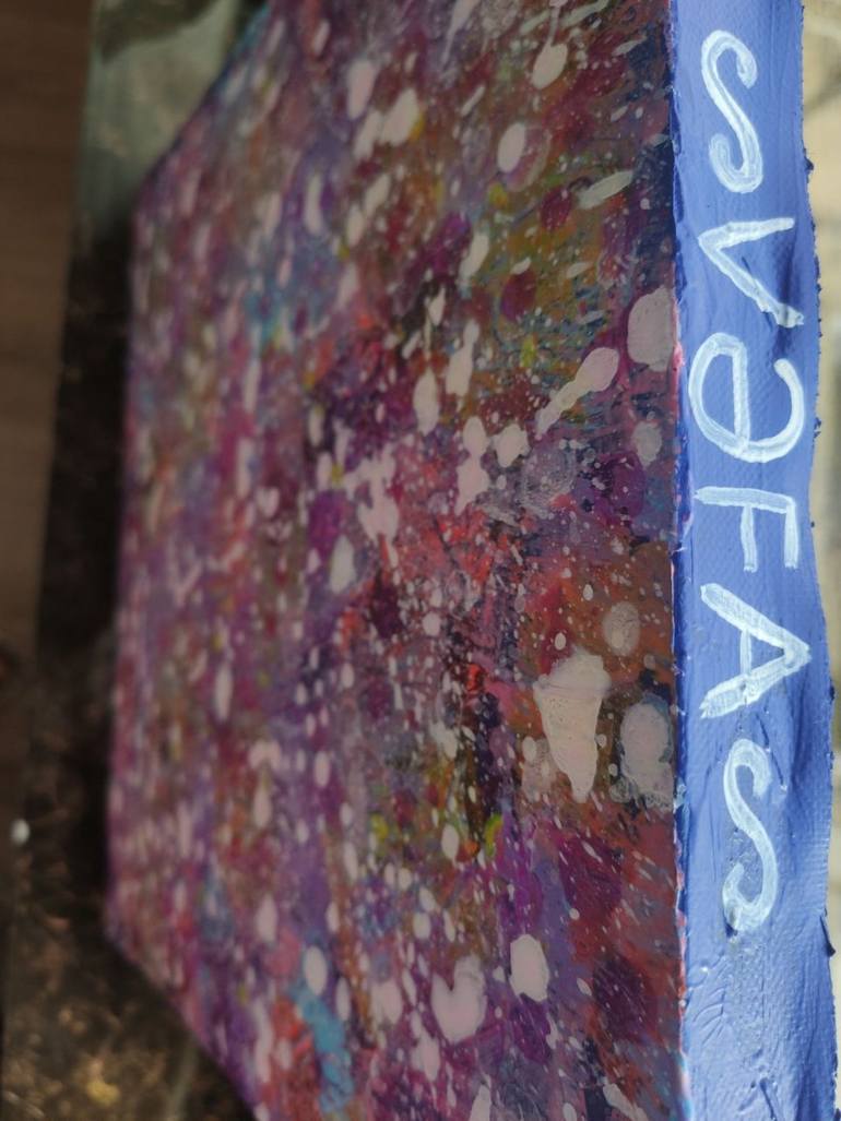 Original Abstract Expressionism Abstract Painting by Vafa Majidli