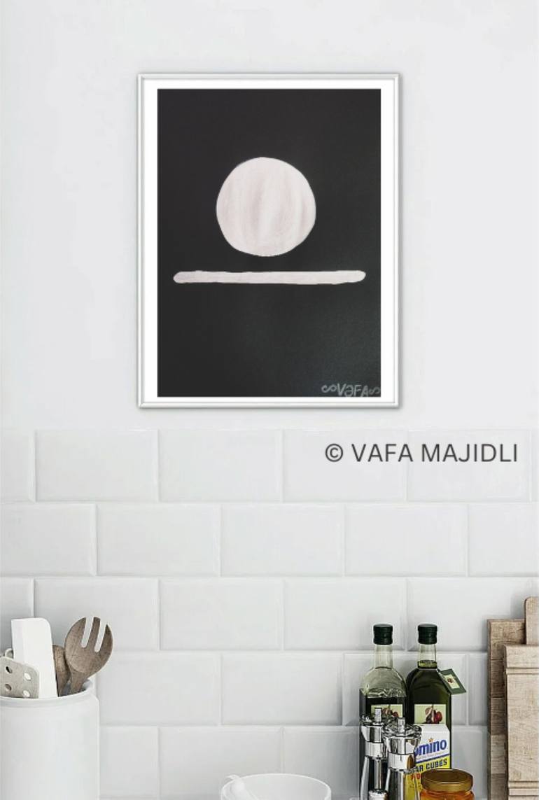 Original Conceptual Abstract Painting by Vafa Majidli