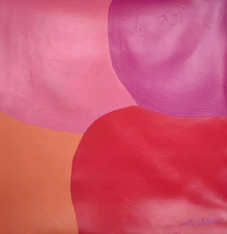 Print of Color Field Painting Abstract Paintings by Vafa Majidli
