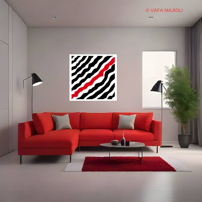 Original Abstract Patterns Digital by Vafa Majidli