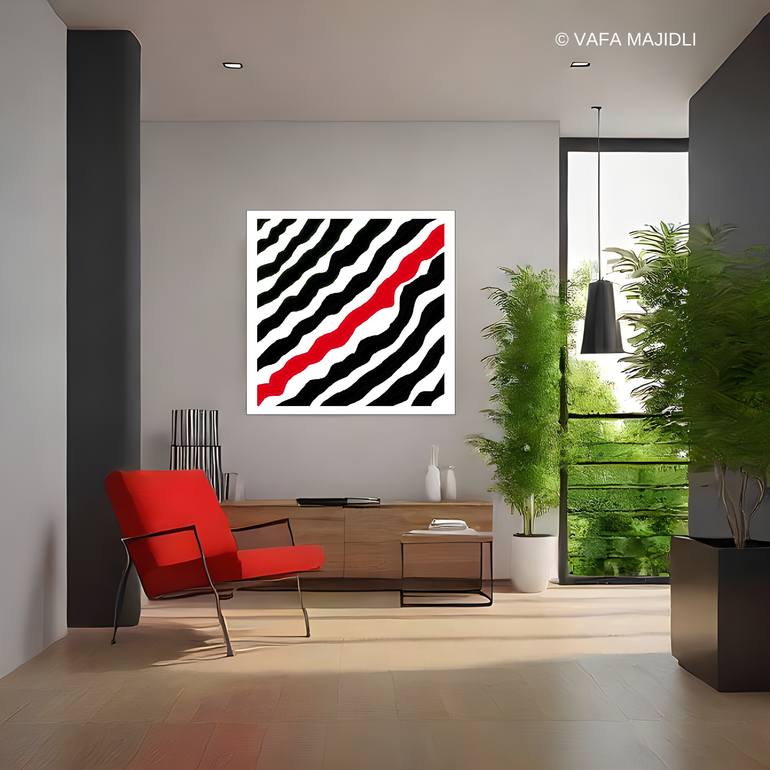 Original Abstract Patterns Digital by Vafa Majidli