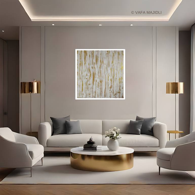 Original Abstract Expressionism Abstract Printmaking by Vafa Majidli