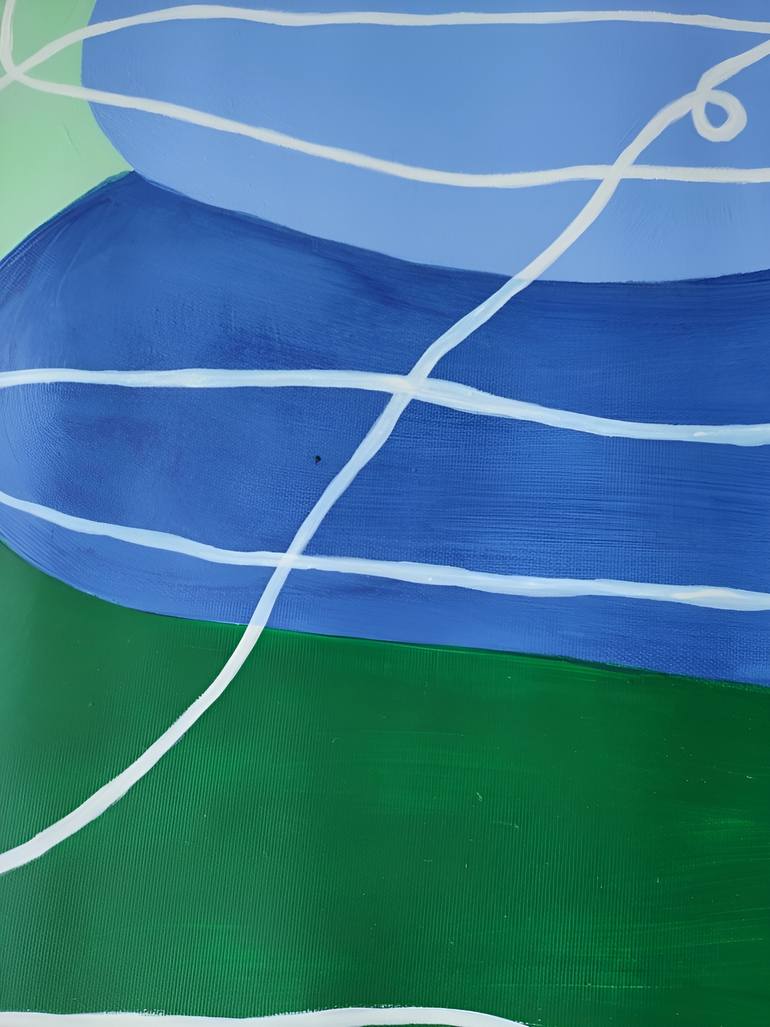 Original Abstract Nature Painting by Vafa Majidli