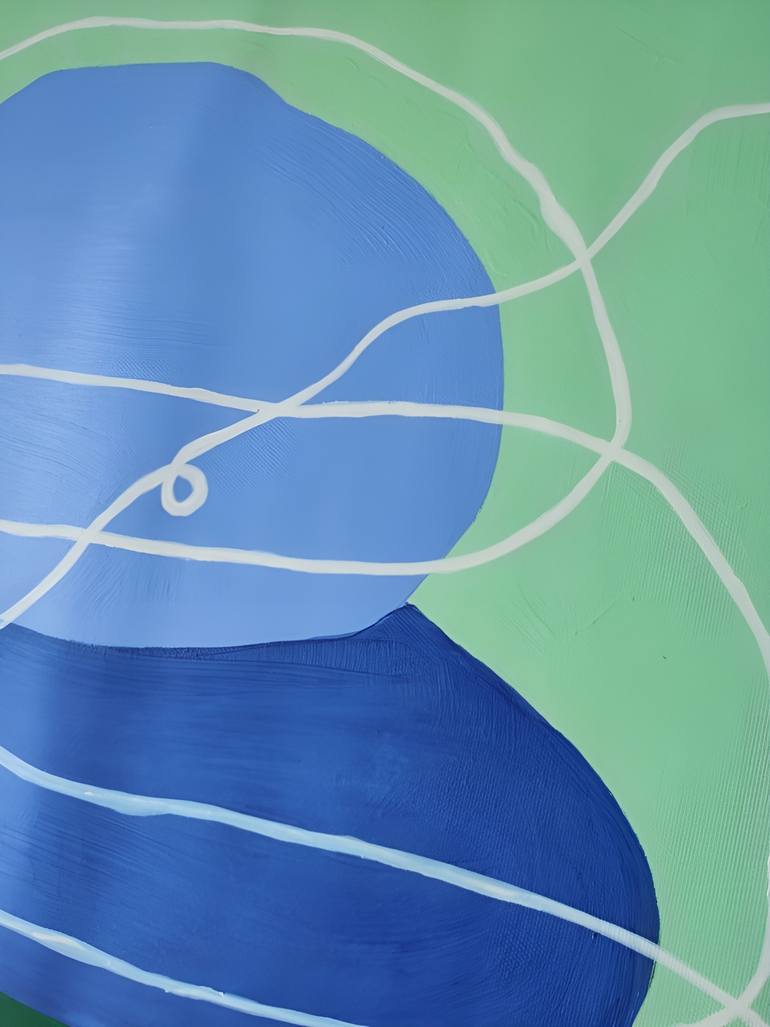 Original Abstract Nature Painting by Vafa Majidli