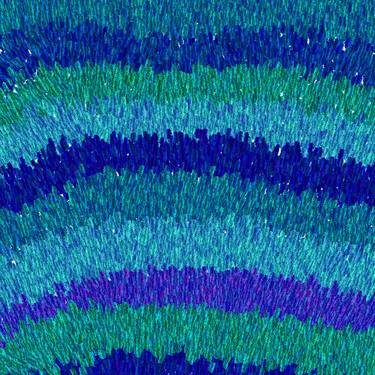 Original Abstract Expressionism Botanic Digital by Vafa Majidli