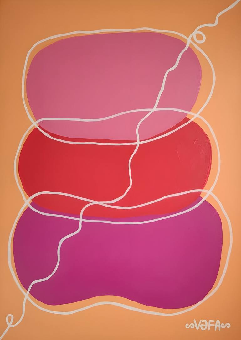 Print of Abstract Nature Paintings by Vafa Majidli