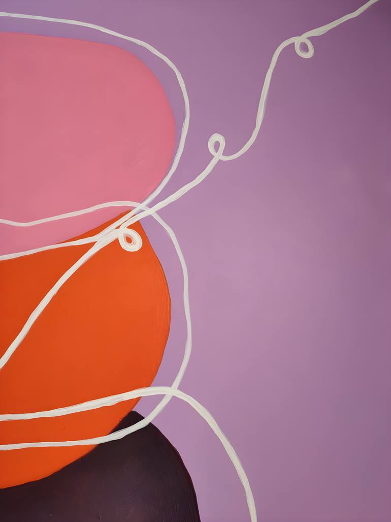 Original Abstract Nature Painting by Vafa Majidli