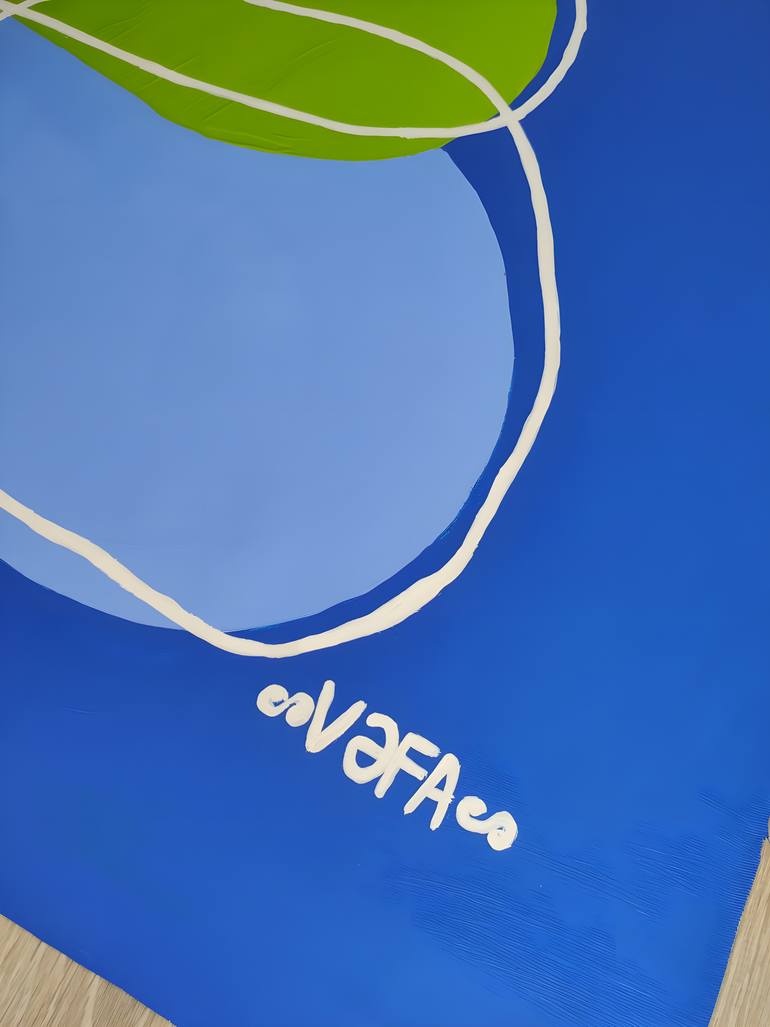 Original Symbolism Nature Painting by Vafa Majidli