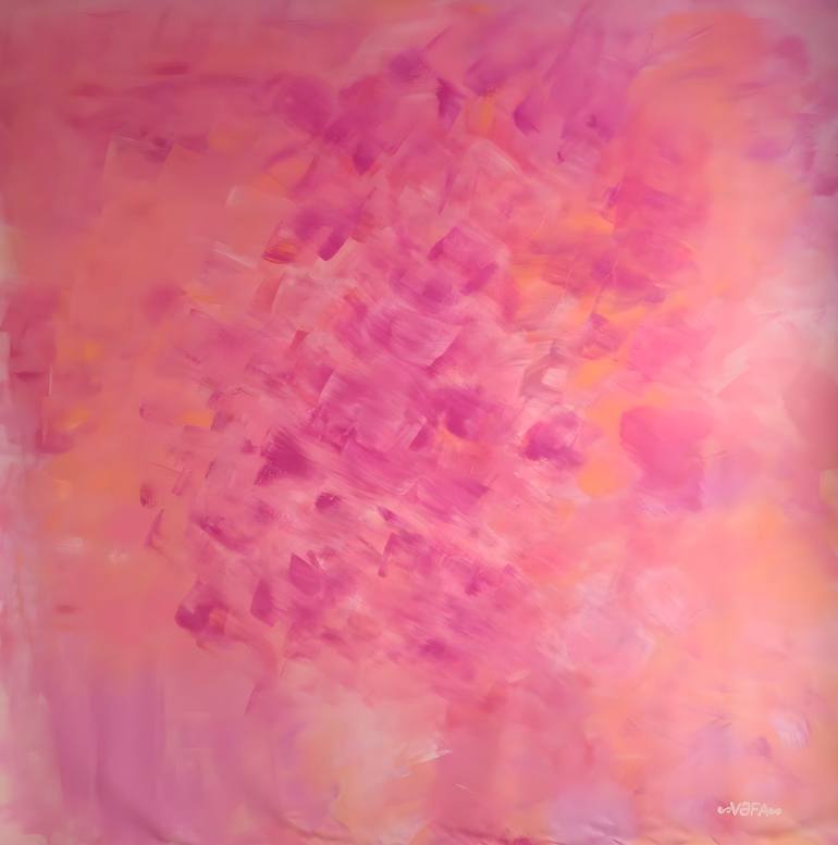 Print of Abstract Expressionism Floral Paintings by Vafa Majidli