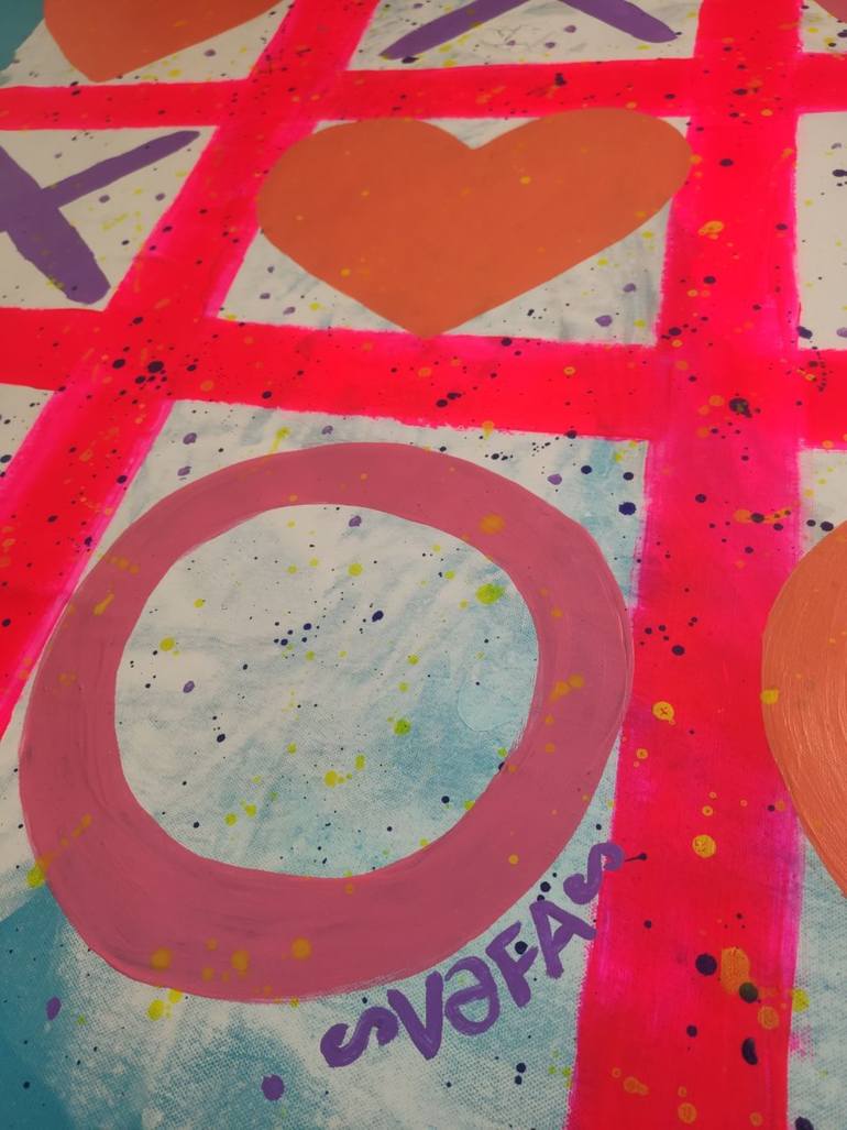 Original Abstract Expressionism Home Painting by Vafa Majidli