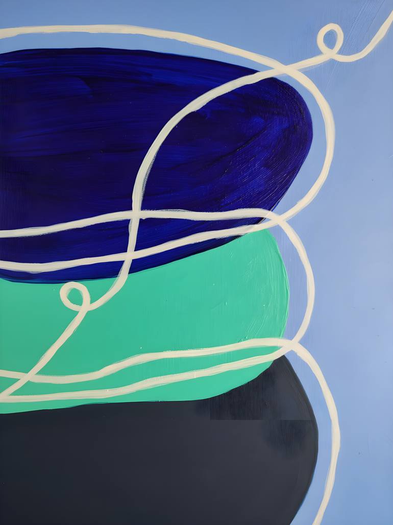 Original Conceptual Nature Painting by Vafa Majidli