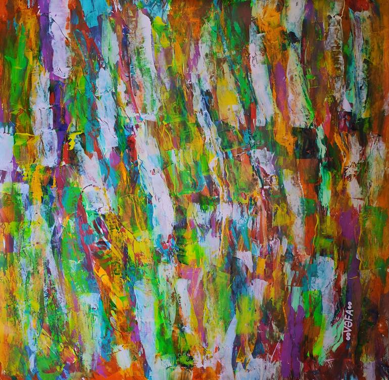 Print of Abstract Expressionism Travel Paintings by Vafa Majidli