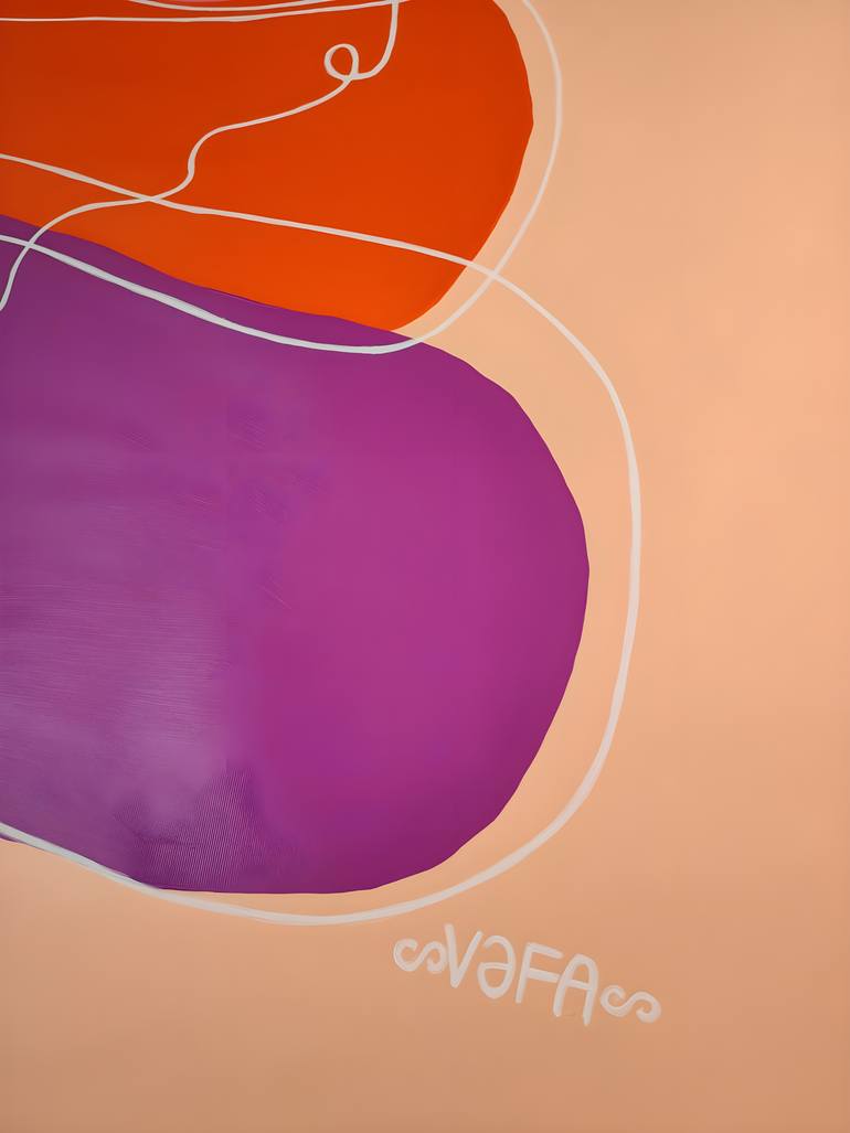 Original Symbolism Nature Painting by Vafa Majidli