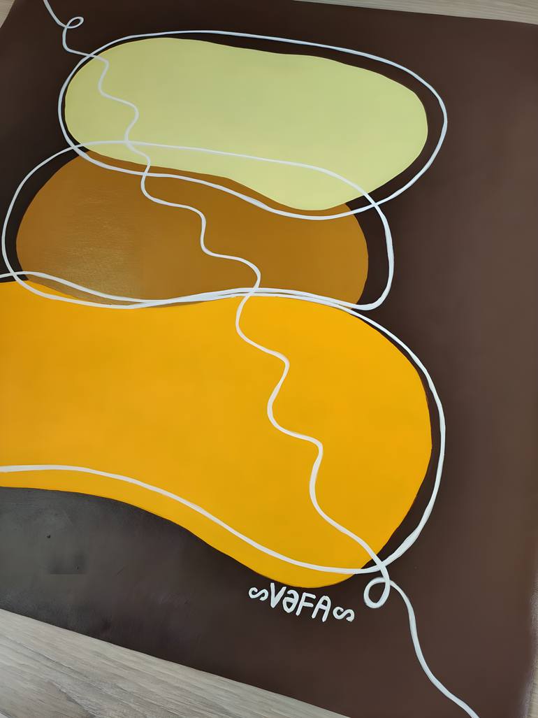 Original Symbolism Nature Painting by Vafa Majidli