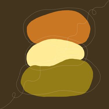 Original Abstract Landscape Digital by Vafa Majidli