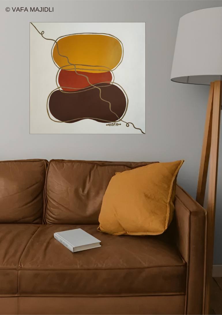 Original Symbolism Nature Painting by Vafa Majidli