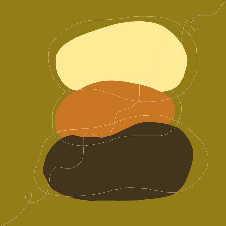 Print of Abstract Landscape Digital by Vafa Majidli