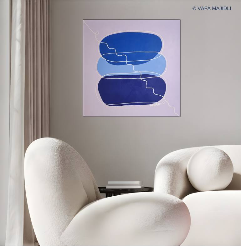 Original Symbolism Nature Painting by Vafa Majidli
