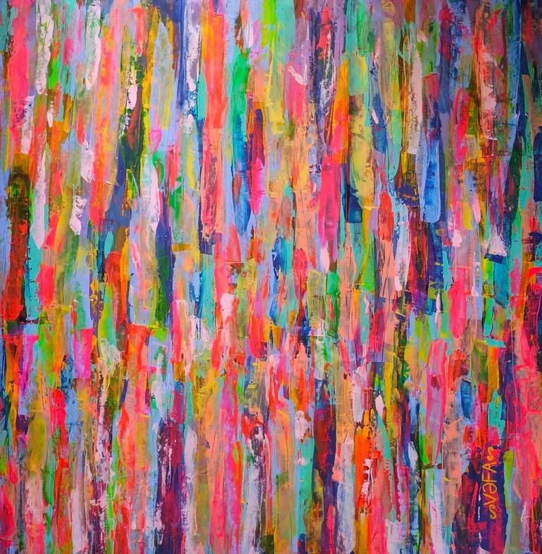 Print of Abstract Expressionism Abstract Paintings by Vafa Majidli