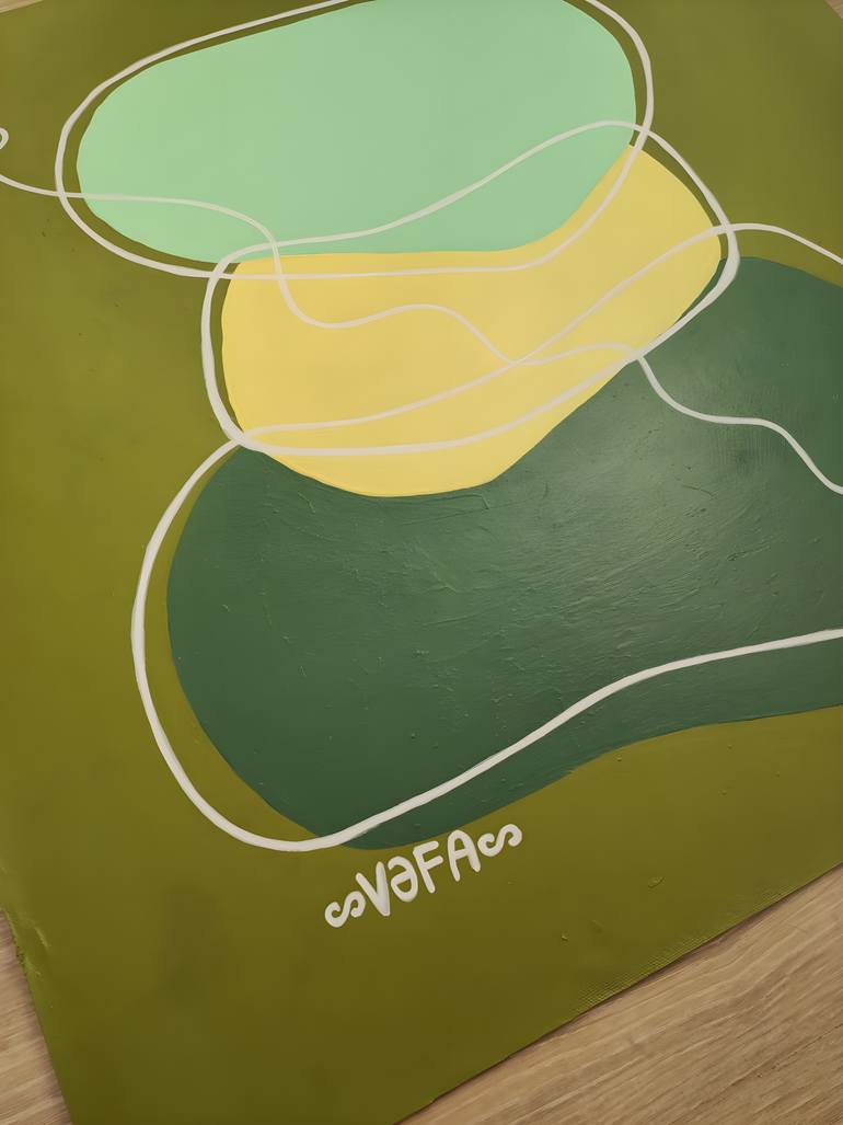 Original Symbolism Nature Painting by Vafa Majidli