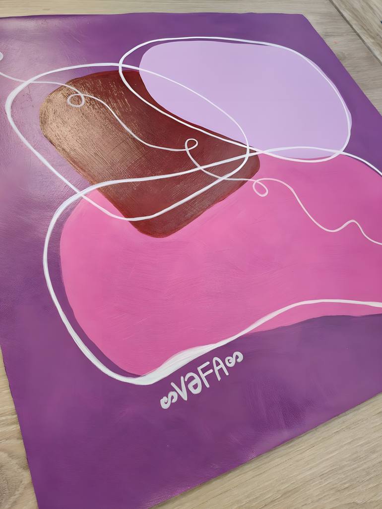 Original Symbolism Nature Painting by Vafa Majidli