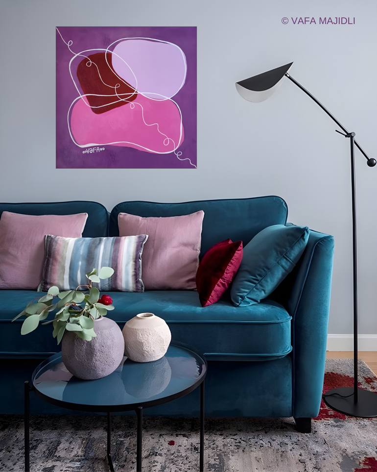 Original Symbolism Nature Painting by Vafa Majidli