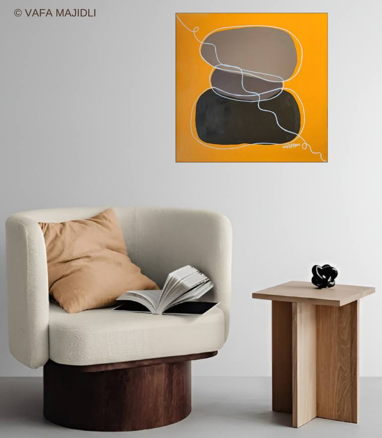 Original Symbolism Nature Painting by Vafa Majidli