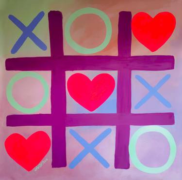 Original Pop Art Love Paintings by Vafa Majidli