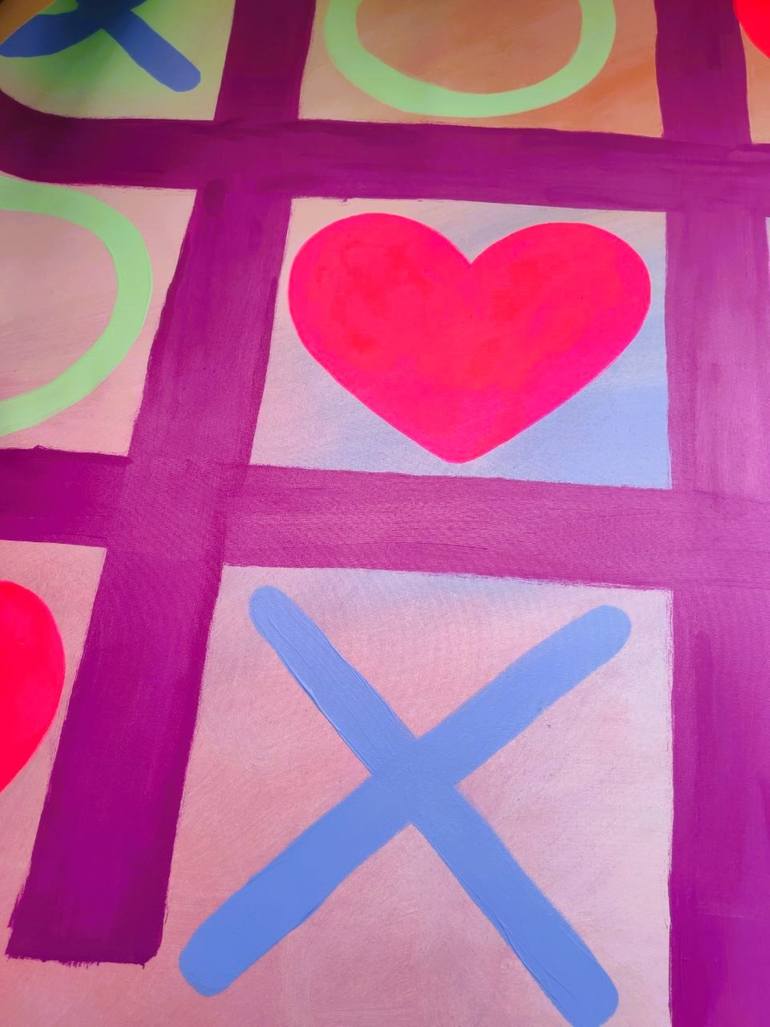Original Conceptual Love Painting by Vafa Majidli