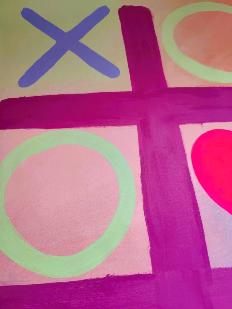 Original Conceptual Love Painting by Vafa Majidli