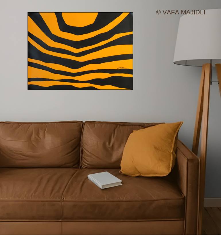 Original Symbolism Landscape Painting by Vafa Majidli