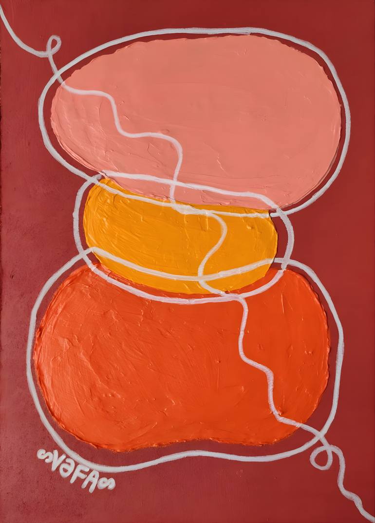 Original Symbolism Home Mixed Media by Vafa Majidli