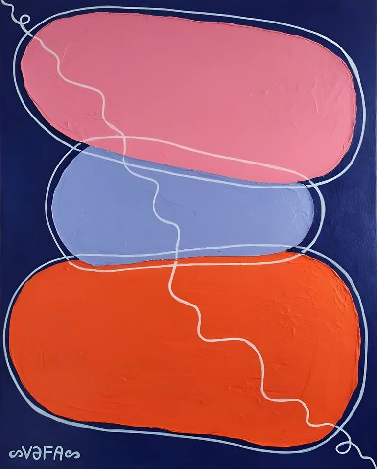 Print of Symbolism Nature Mixed Media by Vafa Majidli