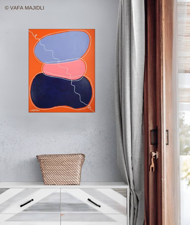 Original Symbolism Nature Mixed Media by Vafa Majidli