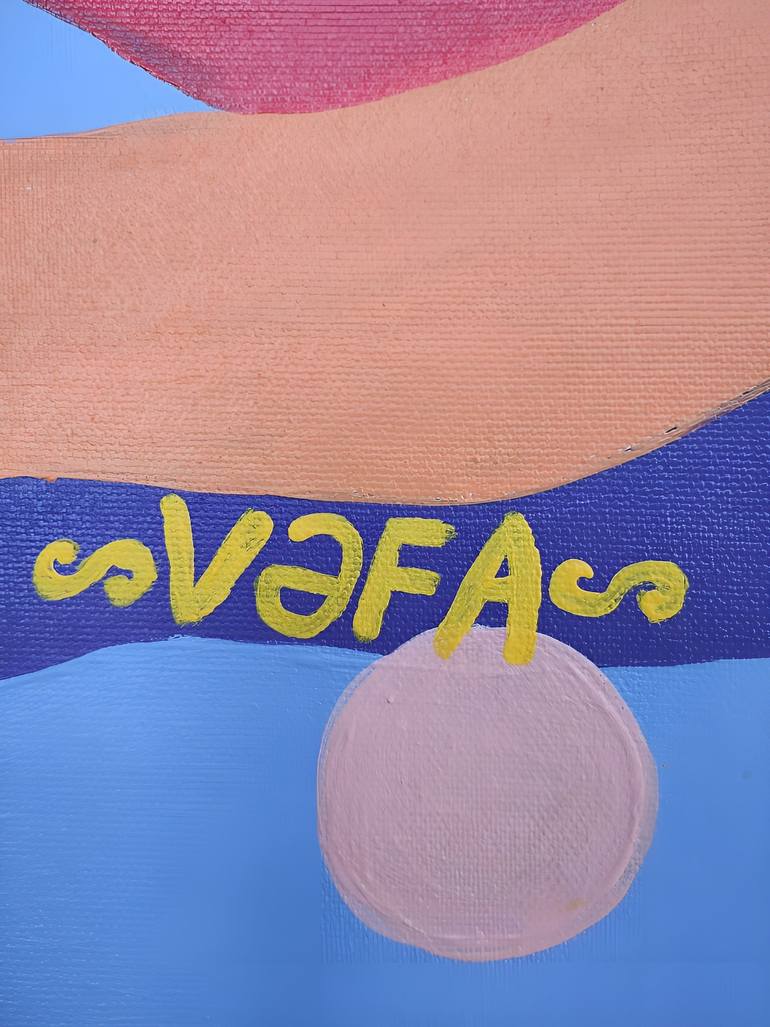 Original Surrealism Nature Painting by Vafa Majidli