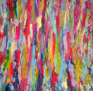 Original Abstract Expressionism Patterns Paintings by Vafa Majidli