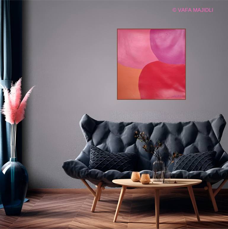 Original Abstract Women Painting by Vafa Majidli