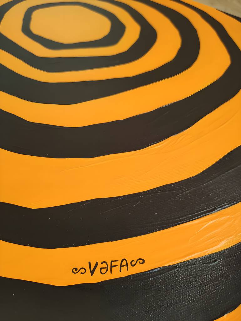 Original Symbolism Sunrise Painting by Vafa Majidli