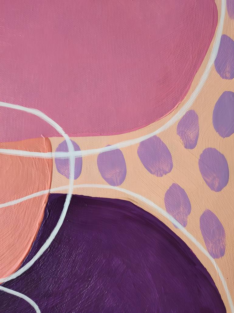 Original Symbolism Floral Painting by Vafa Majidli