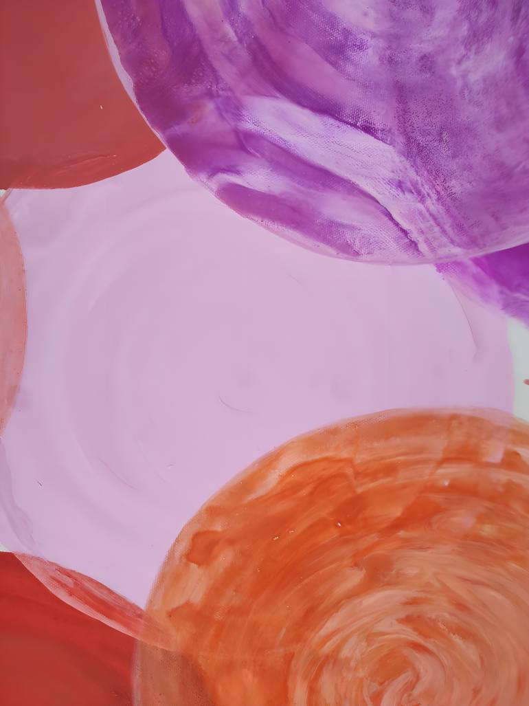 Original Abstract Love Painting by Vafa Majidli