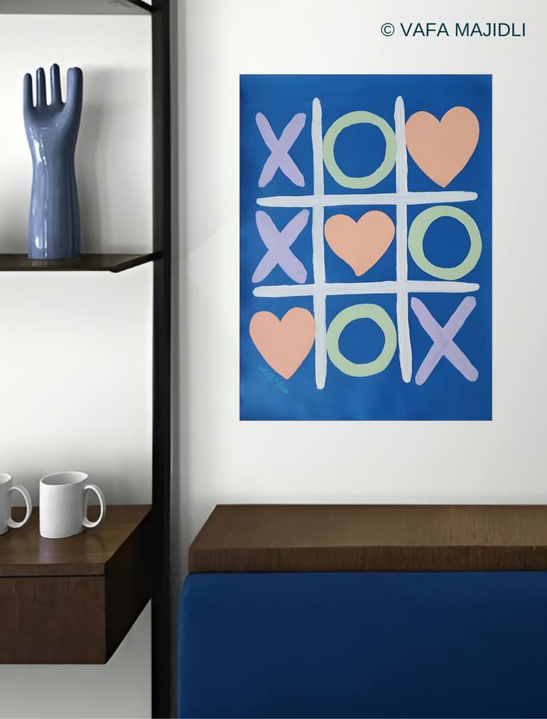 Original Symbolism Love Painting by Vafa Majidli