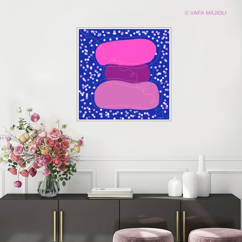 Original Minimalism Abstract Digital by Vafa Majidli