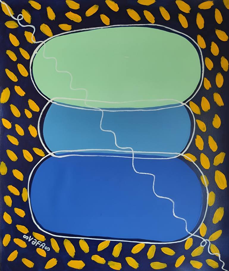 Print of Symbolism Abstract Paintings by Vafa Majidli