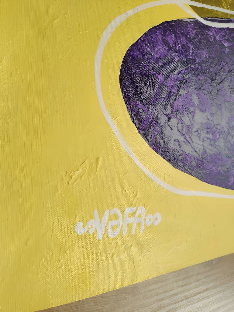 Original Symbolism Patterns Painting by Vafa Majidli