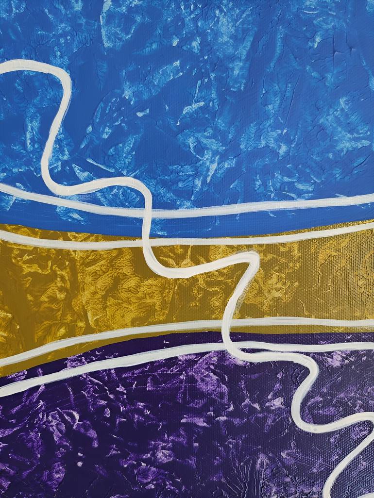 Original Symbolism Patterns Painting by Vafa Majidli