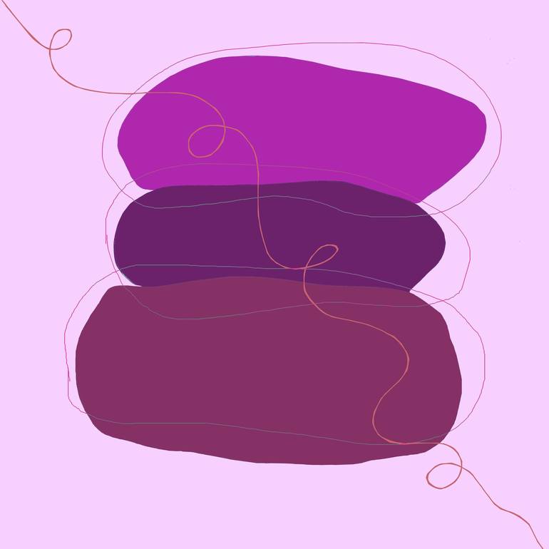 Print of Minimalism Abstract Digital by Vafa Majidli