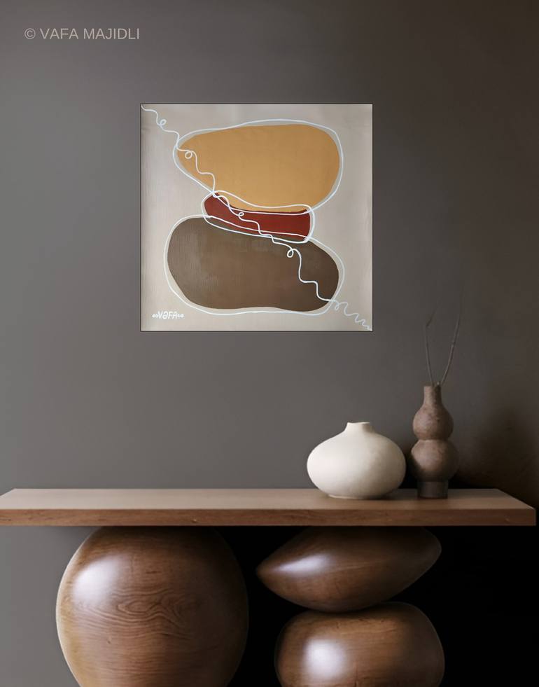 Original Symbolism Nature Painting by Vafa Majidli