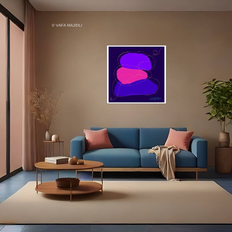 Original Abstract Nature Digital by Vafa Majidli