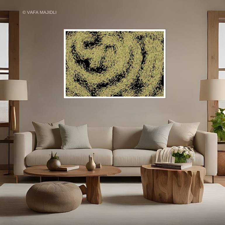 Original Digital Art Abstract Digital by Vafa Majidli